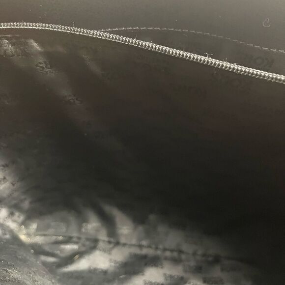 Michael Kors Jet Set  Leather Black textured Travel tote bag gold tone H… - Picture 12 of 16